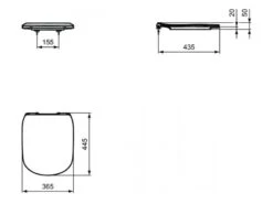 Ideal Standard Tesi - Asiento De WC Ultraplano, Softclose, Blanco T352701 -Baño Suministros Tienda 75274e47f6598990348c12e3