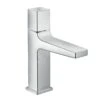 Hansgrohe Metropol - Grifo De Lavabo Select 110 Con Conjunto De Desagüe Push-Open, Cromo 32571000 -Baño Suministros Tienda 796d96986f3f26a9783badae