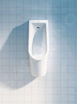 Duravit Starck 3 - Urinario, Entrada De Agua Posterior, Rimless, Con HygieneGlaze, Blanco Alpino 0827252000 -Baño Suministros Tienda 7af5f5fce706abe77eca8698 1