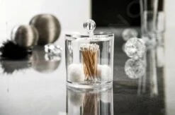 Compactor Organizadores De Cosméticos - Caja Para Discos Desmaquillantes Y Bastoncillos Cosméticos, Plástico Transparente RAN5058 -Baño Suministros Tienda 7b6bfe9281b88815cb36ce8b