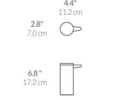 Simplehuman Accesorios De Baño - Dispensador De Jabón Sin Contacto, 266 Ml, Acero Inoxidable Cepillado ST1043 -Baño Suministros Tienda 7d66329c663c45c579c12334