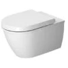 Duravit Darling New - Inodoro Suspendido, Rimless, DuraFix, Blanco Alpino 2557090000 -Baño Suministros Tienda 7ec4b983da5a32f3af992f27