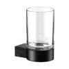 Keuco Plan - Vaso Para Cepillos De Dientes Con Soporte, Cristal/negro Mate 14950379000 -Baño Suministros Tienda 803b2f7a247a42b82256dc76