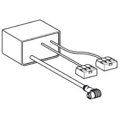 Geberit Accesorios - Fuente De Alimentación Para Unidad De Extracción De Olores DuoFresh, Para Caja Eléctrica 243.971.00.1 -Baño Suministros Tienda 82ac5ebdc16c9d9d0eb38f9c