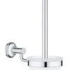 Grohe Essentials Authentic - Escobilla De Pared Para Inodoros, Cromo 40658001 -Baño Suministros Tienda 841828fb46cda878a606a5eb