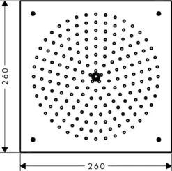 Hansgrohe Raindance - Rociador De Ducha 260 Mm, Cromo 26472000 9 Hansgrohe Raindance - Rociador De Ducha 260 Mm, Cromo 26472000 -Baño Suministros Tienda 88e087e142d74d64cad68d8c