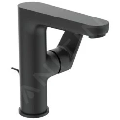 Ideal Standard Cerafine O - Grifo De Lavabo Con Desagüe, Negro BC703XG