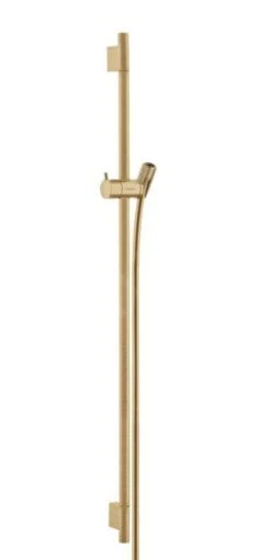 Hansgrohe Unica&apos;S - Barra De Ducha 900 Mm Con Manguera De Ducha, Bronce Cepillado 28631140