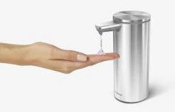 Simplehuman Accesorios De Baño - Dispensador De Jabón Sin Contacto, 266 Ml, Acero Inoxidable Cepillado ST1043 -Baño Suministros Tienda 8a4c0d8e194bb0454e973374