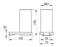 Keuco Edition 400 - Vaso Para Cepillos De Dientes Con Soporte, Cristal/cromo 11550019000 -Baño Suministros Tienda 8ee2fef9d6ff8b654ae787d6