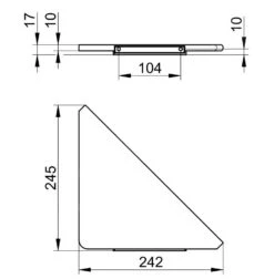 Keuco Edition 400 - Estante De Esquina, Plata 11557170000 -Baño Suministros Tienda 933f0f5235e7a69344f93dd4