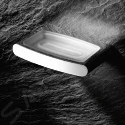 Keuco Elegance - Jabonera Con Soporte, Cristal Mate/cromo 11655019000 -Baño Suministros Tienda 9491ded34d35659d0ee09840