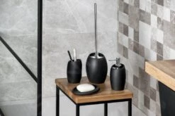 Sapho Accesorios De Baño Gedy - Vaso Para Cepillos De Dientes Iside, Negro Mate 189814 -Baño Suministros Tienda 956f7d6d3bdcae27da1f88de