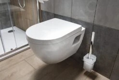 Aqualine Dona - Asiento De WC Soft Close, Blanco FD121 -Baño Suministros Tienda 9758a5a96cd0c9b68d129c77