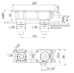 Steinberg Cuerpos De Montaje - Cuerpo De Montaje Para Grifo Empotrado 010 1800 3 -Baño Suministros Tienda 9993a73d0189897e491b7a86