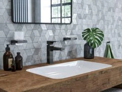 Hansgrohe AddStoris - Jabonera Con Soporte, Cristal Mate/negro Mat 41746670 -Baño Suministros Tienda 9a12d62ebba266f552100a2e