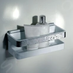 Keuco Collection Moll - Estante Con Limpiacristales, Longitud 240 Mm, Blanco/cromo 12759010000 -Baño Suministros Tienda 9abbc0c94adf72f36a5a482d