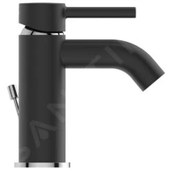 Ideal Standard CeraLine - Grifo De Lavabo Con Desagüe, Negro Mate BC203U4 -Baño Suministros Tienda 9d2dff2a2cf66aa052272836