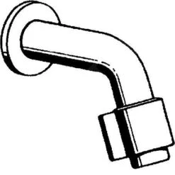 Hansa Nova - Válvula De Pared Para Lavabo, Cromo 00968101 -Baño Suministros Tienda 9e9dd0dc410beb864516ea4e