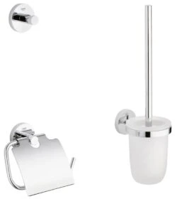 Grohe Essentials - Conjunto De Complementos Para Inodoro 3 En 1, Cromo 40407001