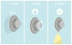 Compactor Bestlock - Soporte De Secador De Pelo, Cromo RAN4687 -Baño Suministros Tienda PHOTO 14