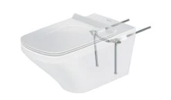 Duravit Darling New - Inodoro Suspendido, Rimless, DuraFix, Blanco Alpino 2557090000 -Baño Suministros Tienda PHOTO 202