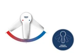 Grohe Grandera - Grifo De Suelo Para Bañera, Cromo/oro 23318IG0 -Baño Suministros Tienda PHOTO 644