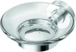 Ideal Standard IOM - Jabonera, Vidrio Claro, Cromo A9123AA