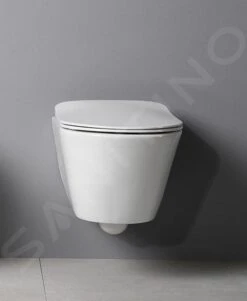 Sapho Keramika - Inodoro Suspendido Avva, Rimless, Blanco 100314 -Baño Suministros Tienda a17c014b1c01156c015d45e2