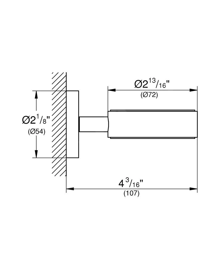 Grohe Essentials - Soporte Para Vaso/jabonera, Grafito Oscuro 40369A01 4 Grohe Essentials - Soporte Para Vaso/jabonera, Grafito Oscuro 40369A01 - Imagen 2