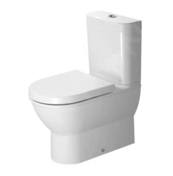 Duravit Darling New - Taza De Inodoro Completo, Desagüe Vario, Con WonderGliss, Blanco Alpino 21380900001