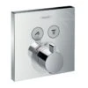 Hansgrohe Shower Select - Grifo Termostático Empotrado, Para 2 Salidas, Cromo 15763000