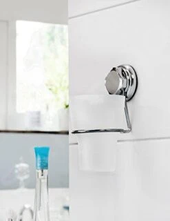 Compactor Bestlock - Porta Cepillos De Dientes Mural, Plástico/cromo RAN4696 -Baño Suministros Tienda a42fa30f03ee791155db7762