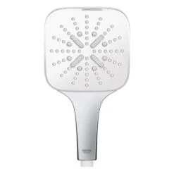 Grohe Rainshower SmartActive Cube - Conjunto De Alcachofa De Ducha 130 9,5 L/min, 3 Chorros, Soporte Y Mangueras, Blanco Luna 26588LS0 -Baño Suministros Tienda a430bd22d25406bbe8feb977