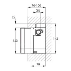 Kludi Cuerpos De Montaje - Cuerpo Empotrado Electrónico 38001 -Baño Suministros Tienda a5aede1ddc263b162edbb2fb