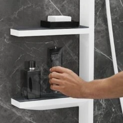 Hansgrohe Rainfinity - Conjunto De Ducha Showerpipe 360, 1jet, Cromo 26842000 -Baño Suministros Tienda a6a07fbcc49988b87c068e38