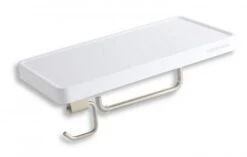 Novaservis Titania Yacore - Portarrollos Con Estante, Plástico 65540,1