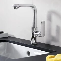 Hansgrohe Metris New - Grifo Monomando De Lavabo 230, Con Desagüe, Cromo 31087000 -Baño Suministros Tienda aab014c22326a7c2a662fa31