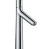 Hansgrohe Talis Select S - Grifo De Lavabo 190 Con Tirador Y Conjunto De Desagüe, Manejo Por Botón, Cromo 72044000 -Baño Suministros Tienda ac24c8faa3d4cef998808552