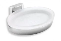 Novaservis Metalia 12 - Jabonera, Vidrio/cromo 0236,0