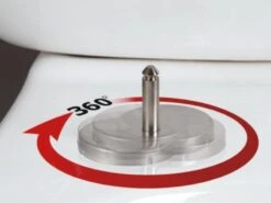 Aqualine Dona - Asiento De WC Soft Close, Blanco FD121 -Baño Suministros Tienda adca9b37c12f175019f0c968