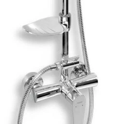 Novaservis Conjuntos De Ducha - Conjunto De Ducha Con Grifo, Conexión De Ducha Superior, Cromo SET040/96,0 -Baño Suministros Tienda b1d11c9a47da2af8738464c7