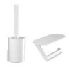 Hansgrohe WallStoris - Set De Accesorios Para Inodoro, Blanco Mate 27969700 -Baño Suministros Tienda b212536b1516d704e0daa91d
