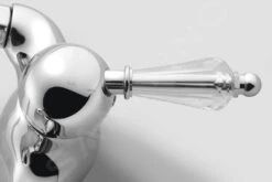 Sapho Kirké - Grifo De Ducha, Palanca De Cristal, Cromo KI11KC -Baño Suministros Tienda b244203b13b27d22d31e9398