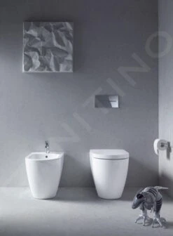 Duravit ME By Starck - Inodoro De Pie, Desagüe Posterior, Con WonderGliss, Blanco Alpino 21690900001 -Baño Suministros Tienda b377937a66676e46ced5c146