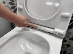 Sapho Keramika - Inodoro Suspendido Avva, Rimless, Blanco 100314 -Baño Suministros Tienda b4074e2edb526623110c45e2