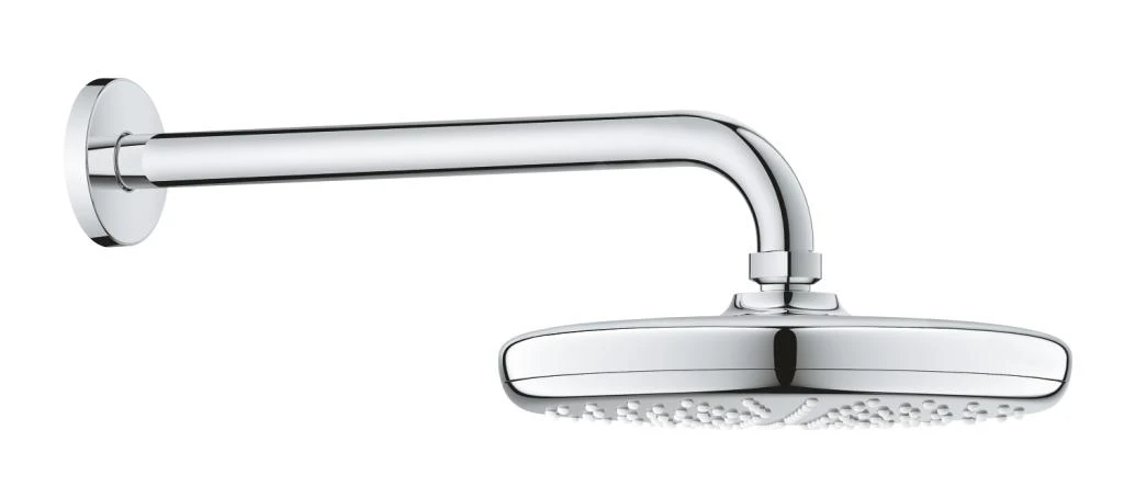 Grohe Tempesta - Rociador De Ducha 210, 1 Chorro, Brazo De Ducha De 286 Mm, Cromo 26411000 3 Grohe Tempesta - Rociador De Ducha 210, 1 Chorro, Brazo De Ducha De 286 Mm, Cromo 26411000