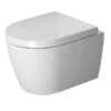 Duravit ME By Starck - Inodoro Suspendido Compact, Rimless, Blanco/blanco Mate 2530092600 -Baño Suministros Tienda b63f8d0ed31be32e48b2c17a