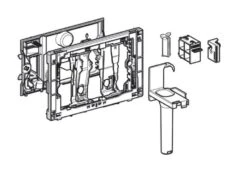 Geberit Accesorios - Dispensador Para Barra DuoFresh, Cromado Brillante 115.062.21.1 -Baño Suministros Tienda b7367b199d90a318006c7c8f