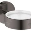 Grohe Essentials - Soporte Para Vaso/jabonera, Grafito Oscuro 40369A01 -Baño Suministros Tienda baf87b983bd9e683b83cd969